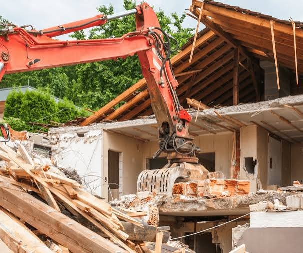 Interior demolition project underway by Citified Planning & Construction in Surrey