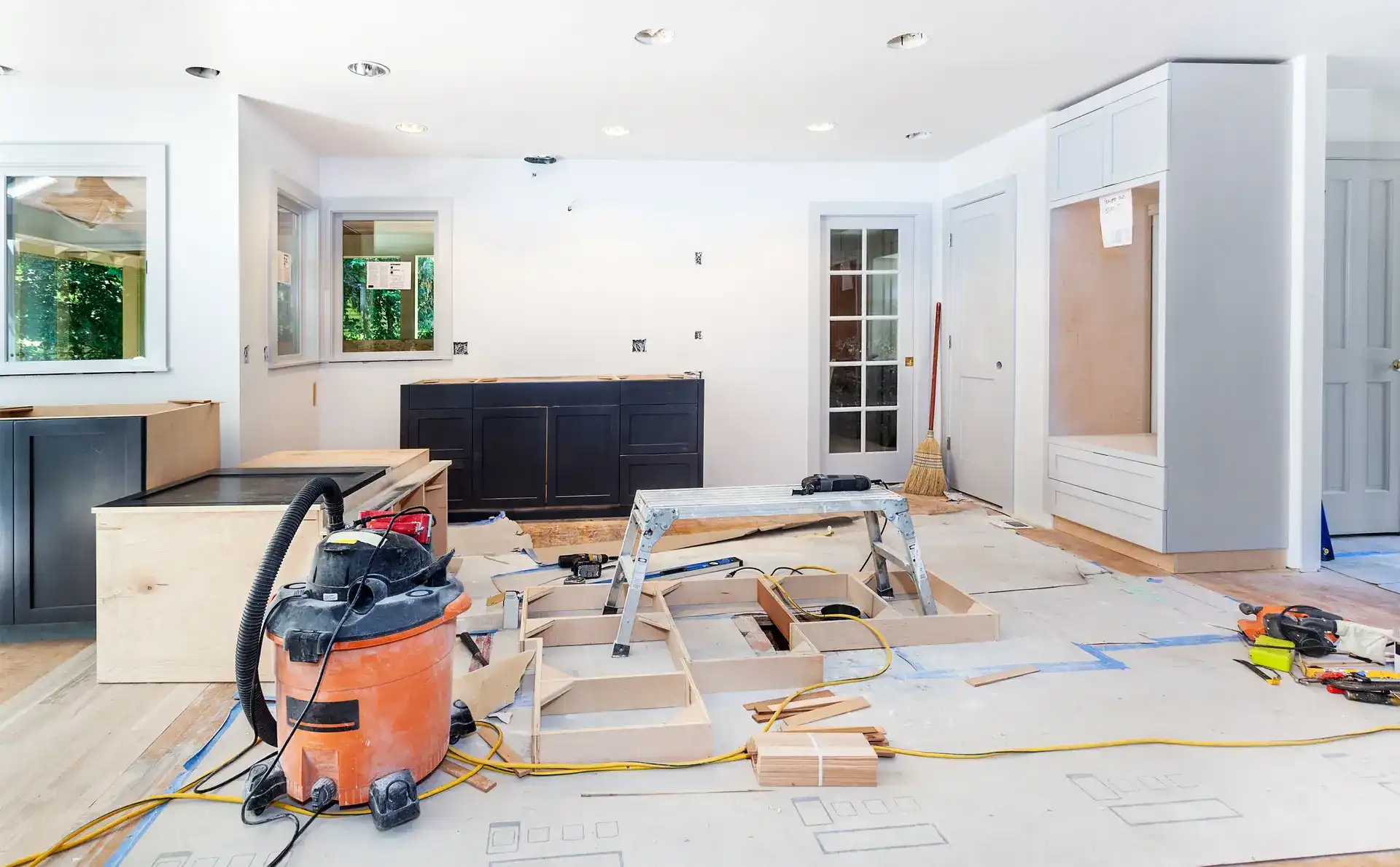 General renovation and finishing project by Citified Planning & Construction in Surrey